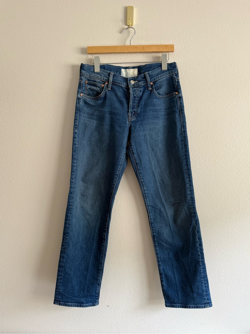 MOTHER The Slider Hover in Punch Buggy leg Leg Jeans women’s Sz 27